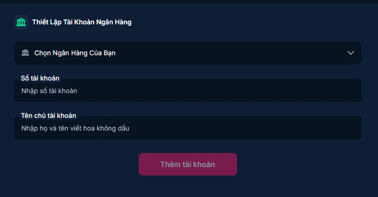 Nạp Tiền RikBet Qua Tài Khoản Ngân Hàng Siêu Tốc Cho Game Thủ