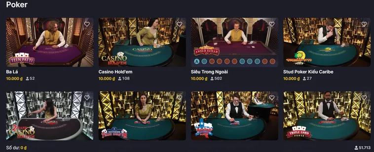 Poker Live Tại RikBet Đẳng Cấp Sòng Bài Trực Tuyến Hàng Đầu Thế Giới