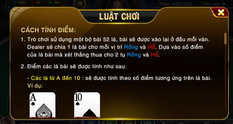 Trải Nghiệm Đỉnh Cao Quay Số Mini Rồng Hổ Tại RikBet Với Tỷ Lệ Thắng Lớn