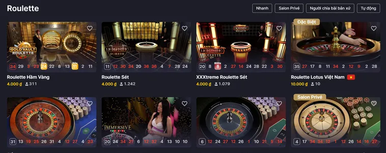 Trải Nghiệm Đỉnh Cao Roulette Live Tại RikBet Với Tỷ Lệ Thắng Cực Khủng
