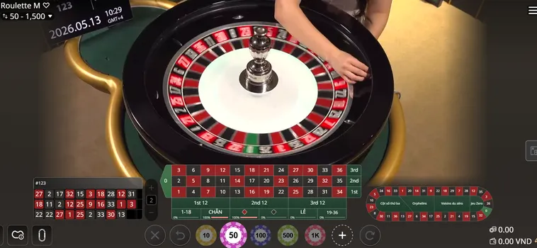 Trải Nghiệm Đỉnh Cao Roulette Live Tại RikBet Với Tỷ Lệ Thắng Cực Khủng
