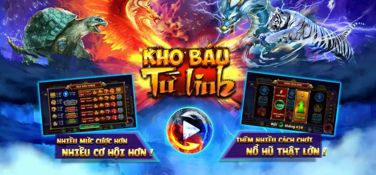 Trải Nghiệm Siêu Phẩm Nổ Hũ Tứ Linh Tại RikBet Với Giải Thưởng Khổng Lồ